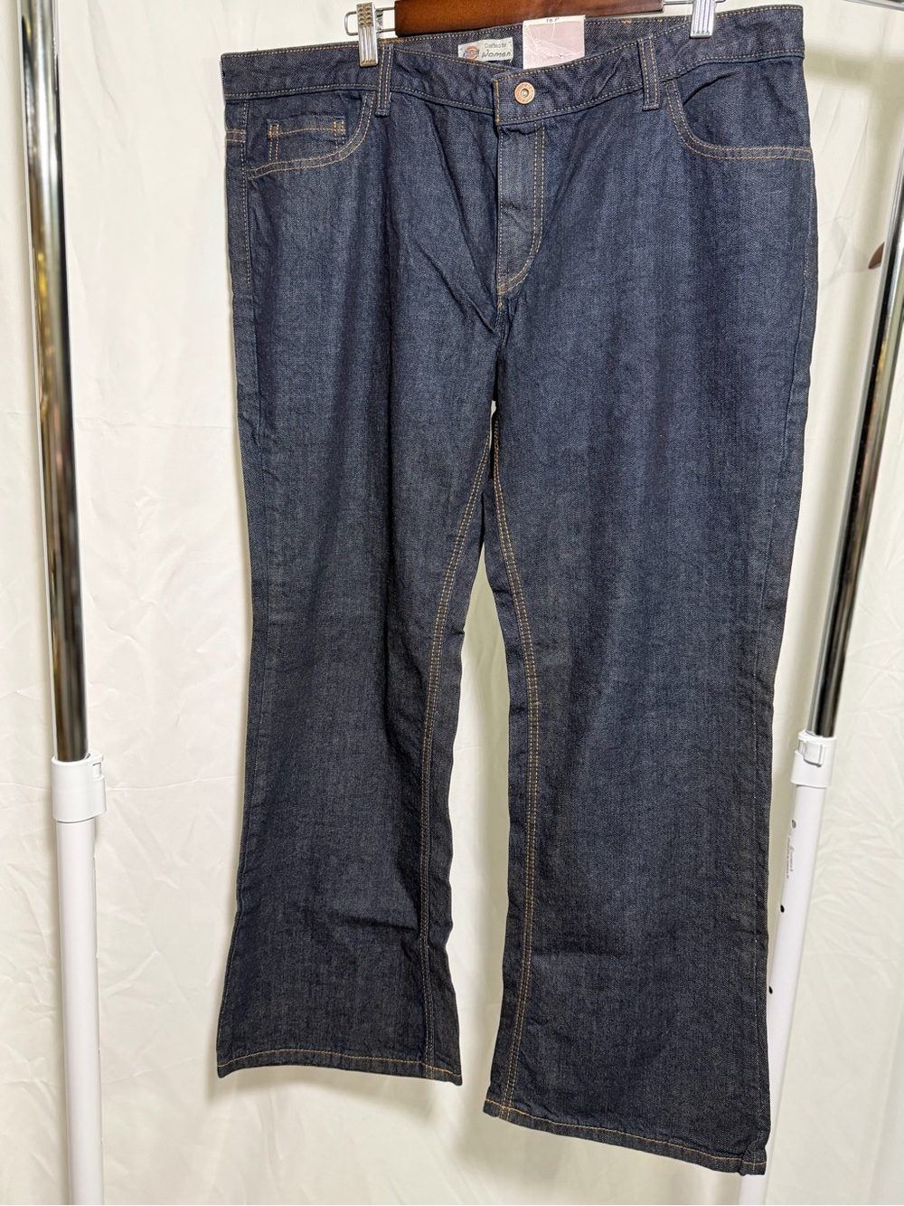 Dickies Women's Industrial Relaxed Fit Denim Jeans heavy-duty